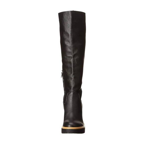 NEW DOLCE VITA women's corry h2o boots in onyx leather - Picture 4 of 6